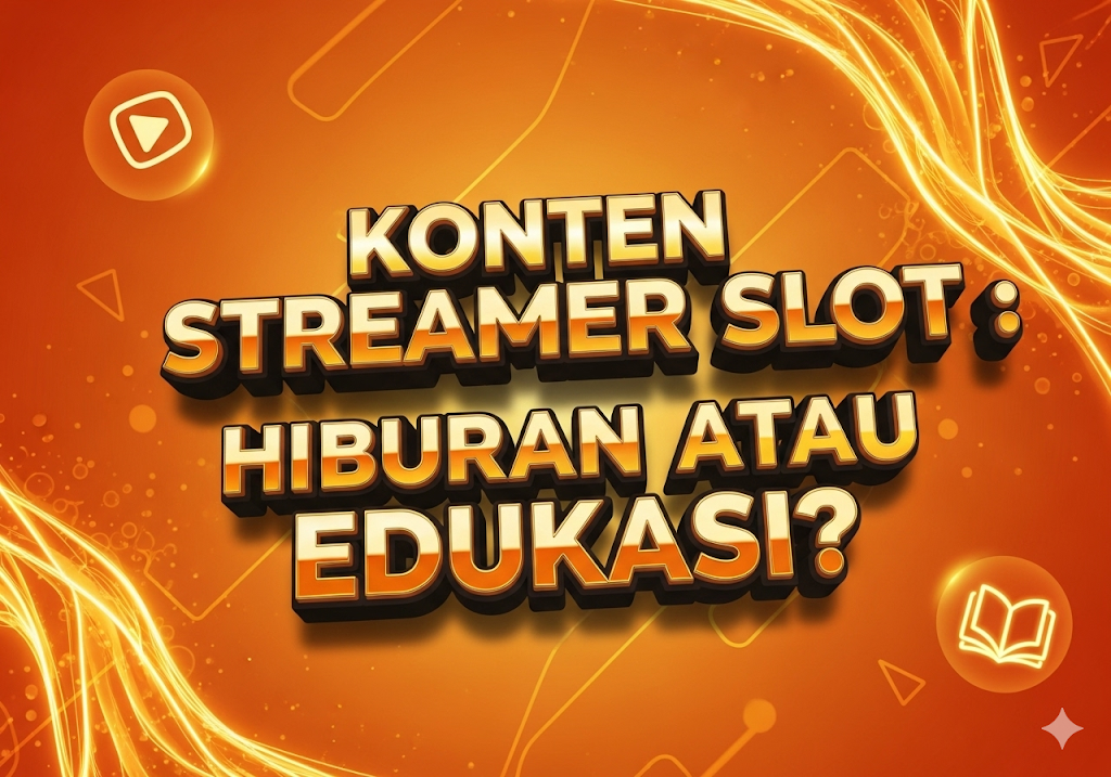 Konten Streamer Slot : Hiburan atau Edukasi?